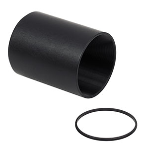 SM2L27 - SM2 Lens Tube, 2.7in Thread Depth, One Retaining Ring Included