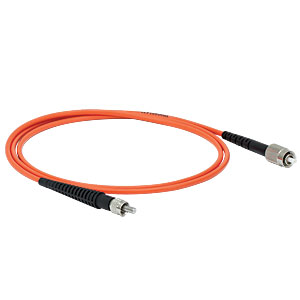 M129L01 - Ø200 µm, 0.50 NA, High OH, FC/PC to SMA905 Fiber Patch Cable, 1 m Long