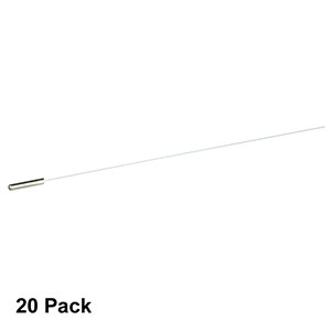 CFML22U-20 - Uncleaved Fiber Optic Cannula, Ø1.25 mm Stainless Ferrule, Ø200 µm Core, 0.22 NA, 20 Pack