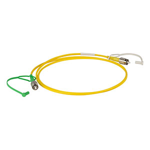 P5-460B-PCAPC-1 - Single Mode Patch Cable, 488 - 633 nm, FC/PC to FC/APC, Ø3 mm Jacket, 1 m Long