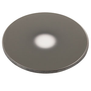 NDYR20B - Unmounted Ø25 mm Reverse Apodizing Reflective ND Filter, OD: 0.04 - 2