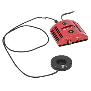 SHB1T - Ø1in Low-Reflectance Diaphragm Optical Beam Shutter with Controller