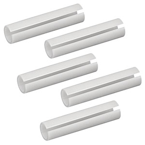 ADAL1-5 - Ceramic Split Mating Sleeves for Ø1.25 mm (LC/PC) Ferrules, 5 Pack