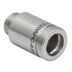 F220APC-633 - 633 nm,  f = 11.00 mm, NA = 0.25 FC/APC Collimation Pkg.