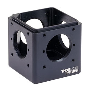DFM1B/M - Kinematic 30 mm Cage Cube Base, DFM1 Series, M6 Tapped Holes