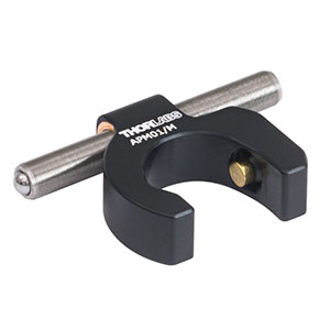 APM01/M - Adjustable Kinematic Positioner, Slip-On Ø1/2in Post Collar, M6 Locking Setscrew