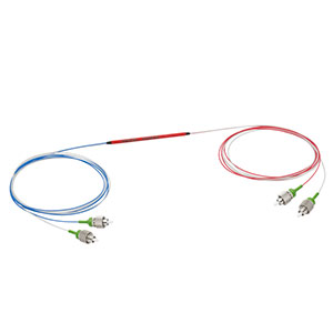 PN1310R1A2 - 2x2 PM Coupler, 1310 ± 15 nm, 99:1 Split, ≥20 dB PER, FC/APC Connectors