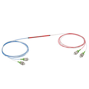 PN1310R2A2 - 2x2 PM Coupler, 1310 ± 15 nm, 90:10 Split, ≥20 dB PER, FC/APC Connectors