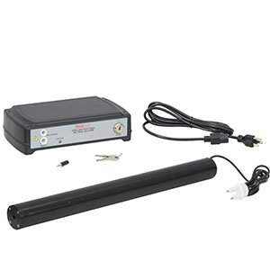 HNL100RB - HeNe Laser, 632.8 nm, 10 mW, Random, 100 - 240 VAC Power Supply Included