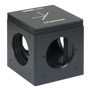 DFM2RM/M - Kinematic Beam Turning 60 mm Cage Cube for Right-Angle Prism Mirror, Right Turning, M6 Tapped Holes