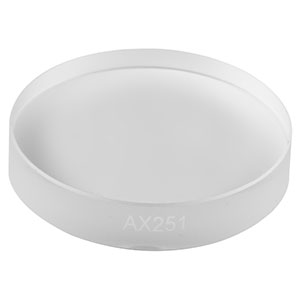 AX251 - 1.0°, Uncoated UVFS, Ø1in (Ø25.4 mm) Axicon