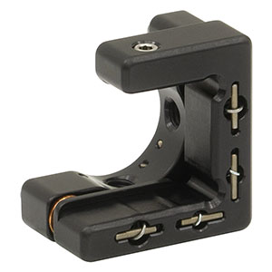 MK05S/M - Mini-Series Kinematic Mount for 12.7 mm Tall Rectangular Optics, Right Handed, M3 Taps