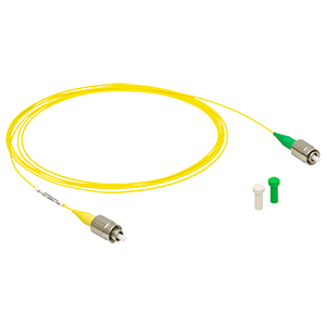 P5-1064Y-FC-2 - Single Mode Patch Cable, 980 - 1650 nm, FC/PC to FC/APC, Ø900 µm Jacket, 2 m Long