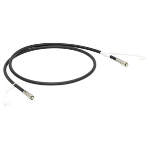 MR17L01 - Ø50 µm, 0.22 NA, Low OH, FC/PC-FC/PC Armored Fiber Patch Cable, 1 m Long