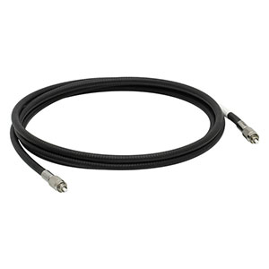 MR20L02 - Ø200 µm, 0.22 NA, Low OH, FC/PC-FC/PC Armored Fiber Patch Cable, 2 m Long