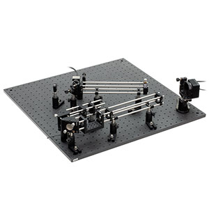 AOK8/M - Adaptive Optics Kit with Protected Silver-Coated Piezoelectric DM (40 Actuators) and CMOS Shack-Hartmann WFS, Metric
