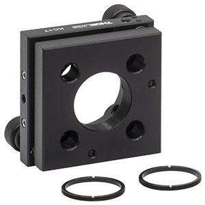 KC1T - Kinematic, SM1-Threaded, 30 mm-Cage-Compatible Mount for Ø1in Optic