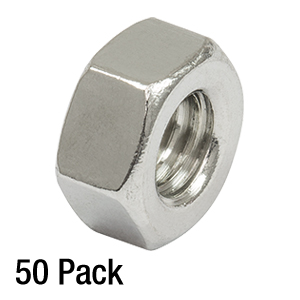 N6MS010 - M6 x 1.0 Stainless Steel Nut, 50 Pack
