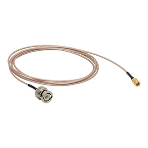 PAA272 - SMB Coaxial Cable, Straight SMB Female to BNC Male, 72in (1829 mm)