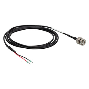 CA2072 - RG-174/U Coaxial Cable, Screw Terminal Pins to BNC Male, 72in (1829 mm)