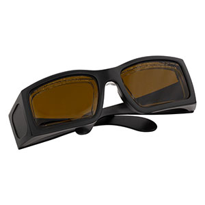 LG18A - Laser Safety Glasses, Amber Lenses, 13% Visible Light Transmission, Comfort Style
