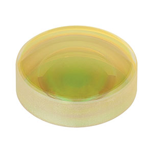 LF5895-E1 - Ø1in CaF₂ Negative Meniscus Lens, f = -75.0 mm, AR-Coated: 2 - 5 μm