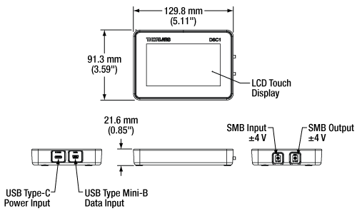 DSC1 Mechanical Drawing