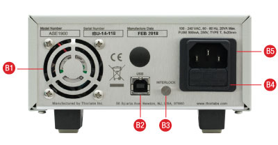 ASE1900 Back Panel