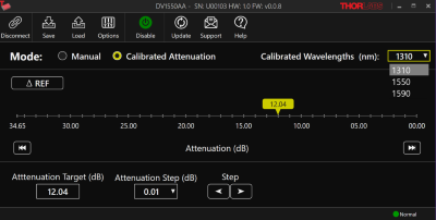 Tunable Laser GUI