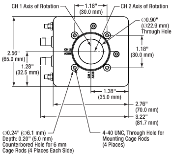 Piezoelectric Gimbal Mount