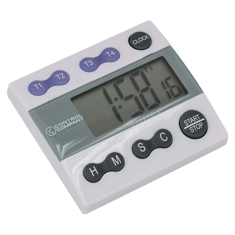 Thorlabs - CDLT4 4-Channel Digital Lab Timer and Stopwatch