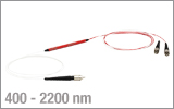 Ø400 µm, 0.22 NA, Step-Index 1x2 Fiber Couplers