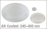 UV Fused Silica, -UV Coated 